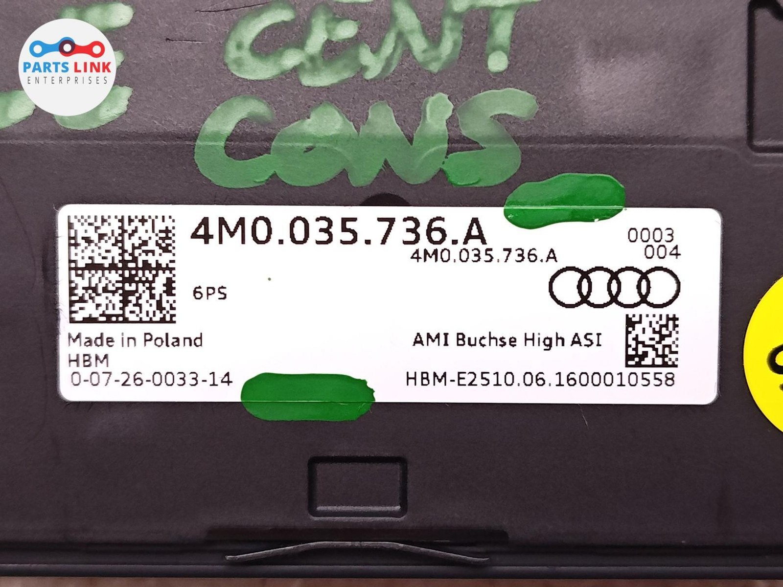 Bentley Bentayga Speed 2016-2020 Left Usb sockets Set