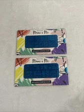 MANIOLOGY Teddy Bear Plates 2 Nail Stamping Plates MxM137 And MxM138