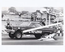 1960s NHRA Drag Racing-Doug Nash's 1965 Mercury Comet-"the CYCLONE"-Detroit