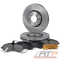 Bremsscheiben BelÜFtet +BelÄGe Vorne FÜR Citroen Jumpy Fiat Scudo Peugeot Expert