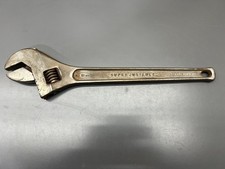 Vintage Williams Superjustable 18 Heavy Duty Adjustable Wrench - Usa
