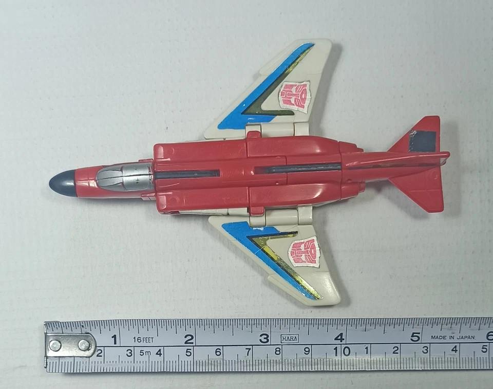 EL GRECO VTG 1986 TRANSFORMERS G1 SUPERION AERIALBOTS FIREFLIGHT 100% COMPLETE - Image 3 of 4