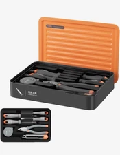 Hand Tool Set, Cute Common Tool Set, Phillips Flat Screwdriver Bits, Knife