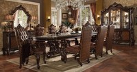 Esszimmer Set Garnitur Vitrine Tisch 8X Stuhl Kommode Spiegel Barock Neu 12 Tlg