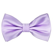 Adjustable Classic Pretied Bow Tie for Men, Women, and Boys - Men's Lilac