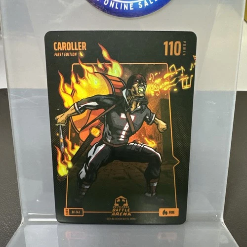 FIRE Bo Jackson Battle Arena Alpha First Edition CAROLLER 85 Battlefoil