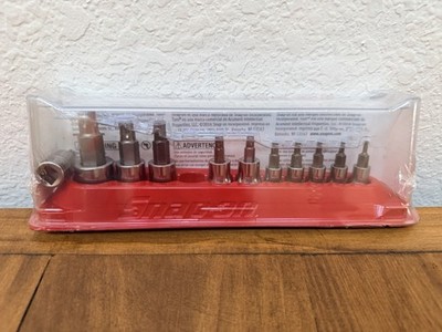 snap-on tools Torx Plus Bit Socket Set T8 to T55 211EFTXTPY Snap On NEW