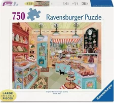 Ravensburger - Corner Bakery - Puzzle 750 LARGE Pieces - NEW