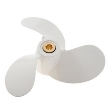 Marine Boat Propeller 2.5 HP 4.53inch White Finish for  7 1/4 x 6 BS