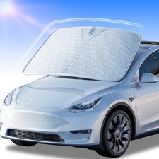 Graphene Dual-Layer Windshield Sun Shade forModel 3/Y 2014 Tesla Model 3/Y