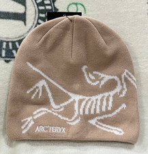 Authentic Arc'teryx Bird Head Toque Beanie Beige Wool Winter Hat NWT SALE