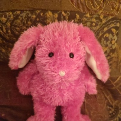 Jellycat Hot Pink Bunny Tot Bunglie Retired, Rare and h.t.f collector 