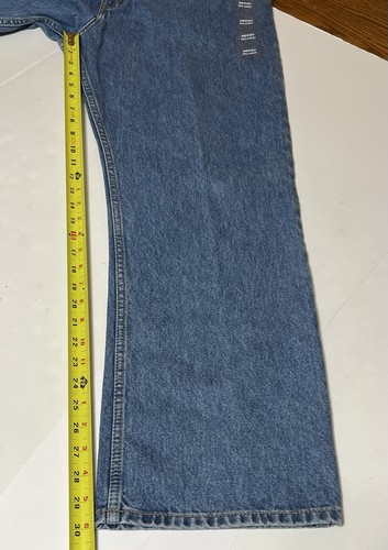 EDDIE BAUER Jeans Blue Mens Relaxed Denim 36x30 Relaxed Fit Straight NWT - Picture 5 of 13
