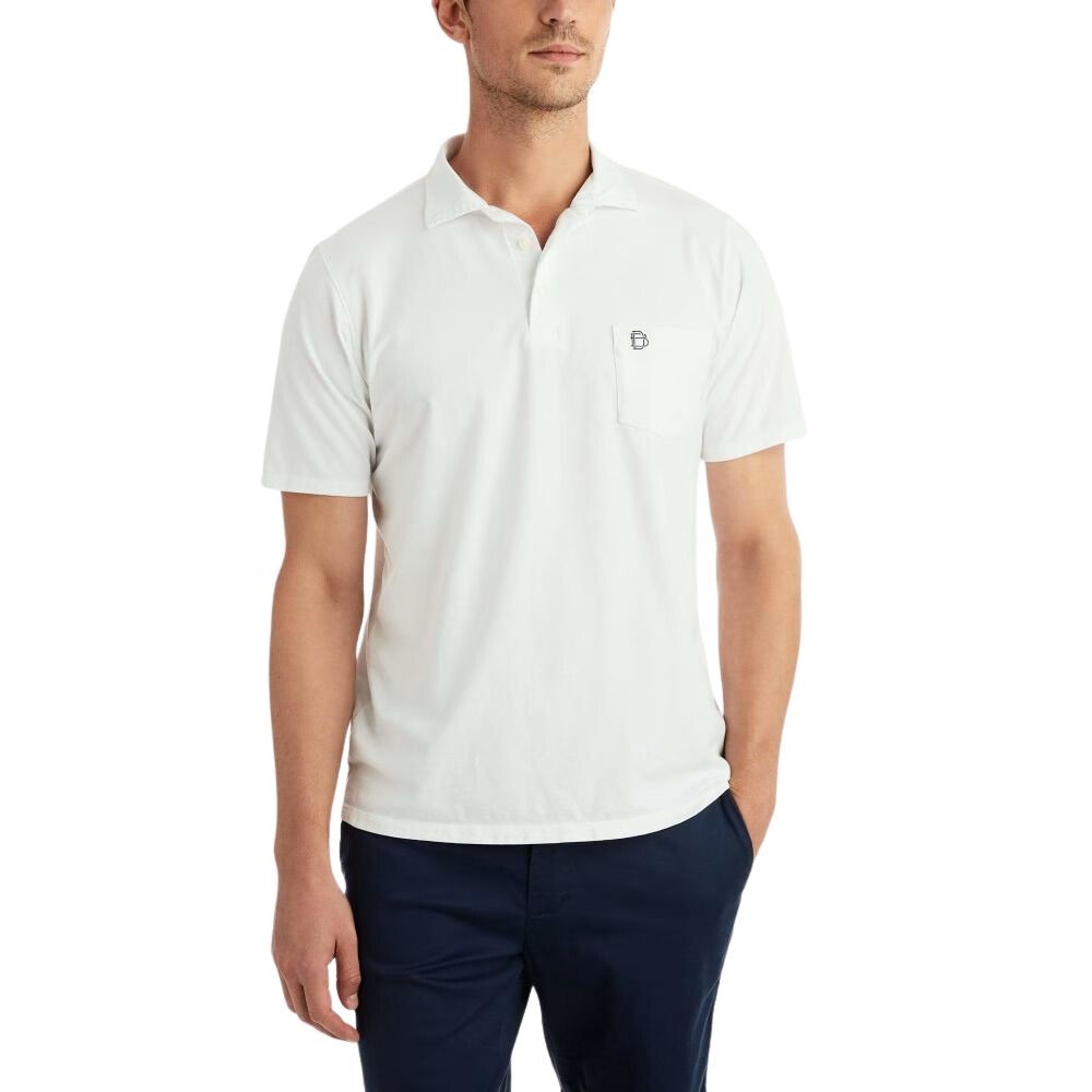 B. Draddy Мужское поло Liam Белый - BDK00 - XL