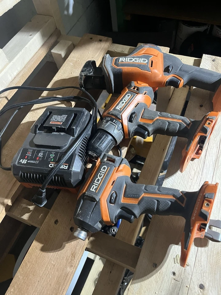 Rigid Tool Kit Multiple Tools ( No Batteries) - Image 2 of 3