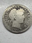 1912 Barber Liberty Head Dime 90% silver Actual coin Good Coin