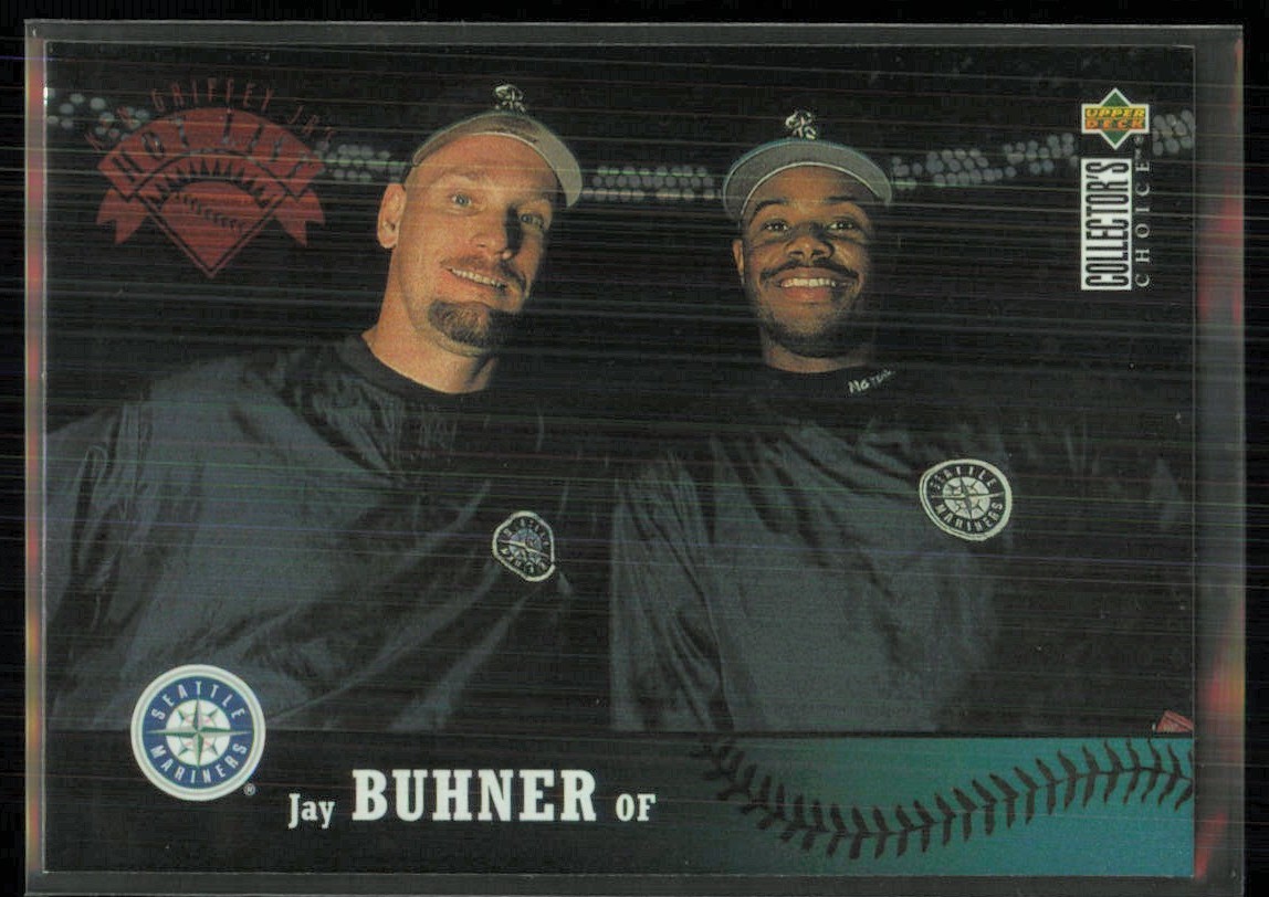1997 Upper Deck Collector's Choice Ken Griffey Jr. Hot List Jay Buhner #333