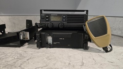 Kenwood KRK-2 with VHF Mobile 2 Way Radio and Mounting Brackets *Parts Only #21