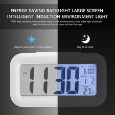  for MINI Smart Alarm Clock with Night Light and Easy to Read Digital Display