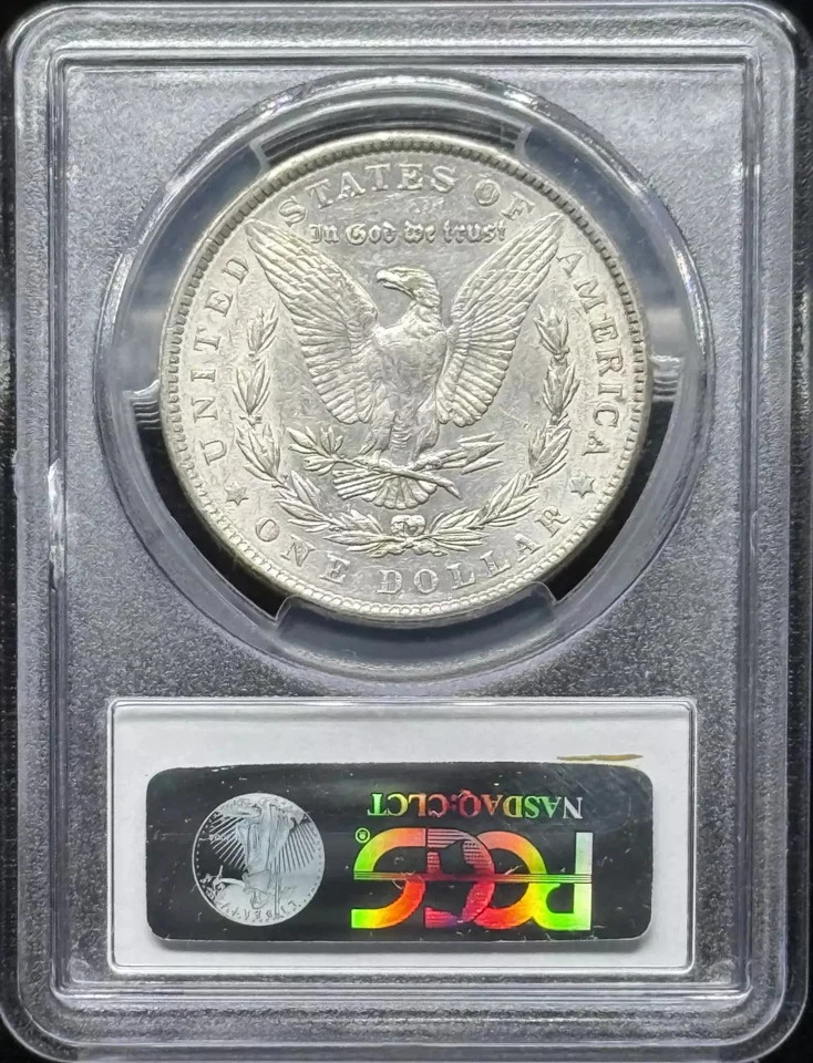 1901 Morgan Silver Dollar PCGS AU-55 - Image 2 of 2