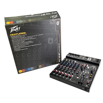 Peavey PV 10 BT 120US Compact 10-Channel Mixer