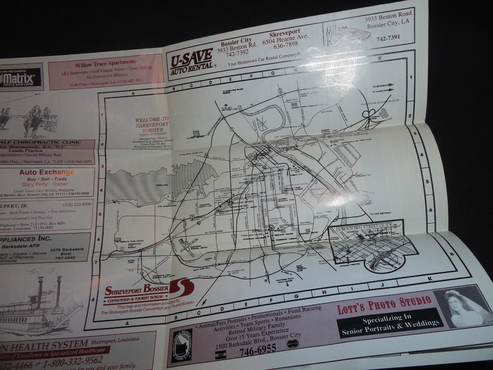 USAF - F.E. Warren WY, Malmstrom MT , Barksdale LA - Base Guides, Maps