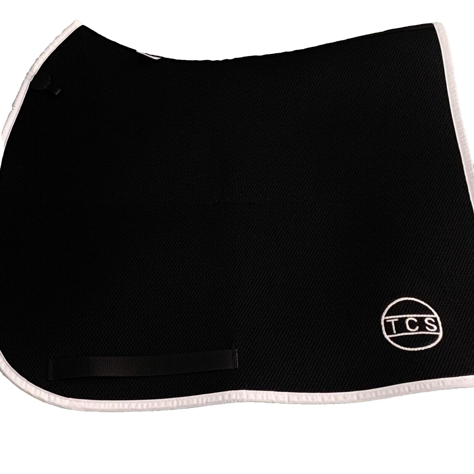 Black Velvet English Horse Saddle Pads