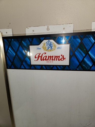 Letrero de cerveza vintage Hamms bartenders exhibición de licencia - Imagen 4 de 19