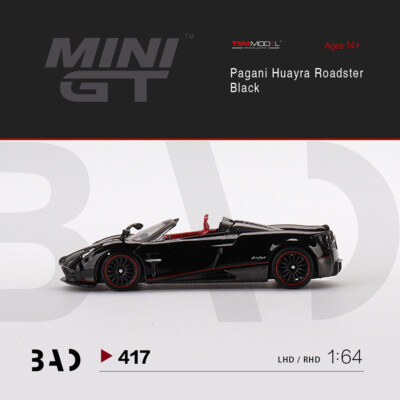 ミニカー MINI GT Pagani Huayra Roadster MINI GT 78 Pagani Huayra Roadster Arancio Saint Tropez LHD