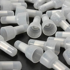 1000 PCS PACK 16-14 Gauge Transparent Closed End Crimp Cap Caps Wire UL Approve 