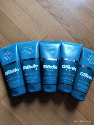 Reseller Lot 30X Men's Gillette Intimate 2-N-1 Pubic Shave Cream + Cleanser 6oz