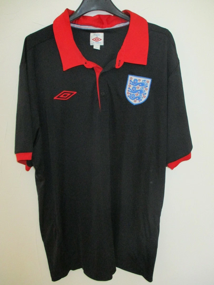 Maillot Extérieur Angleterre Umbro 1997-1999 - Taille XXL - Rouge