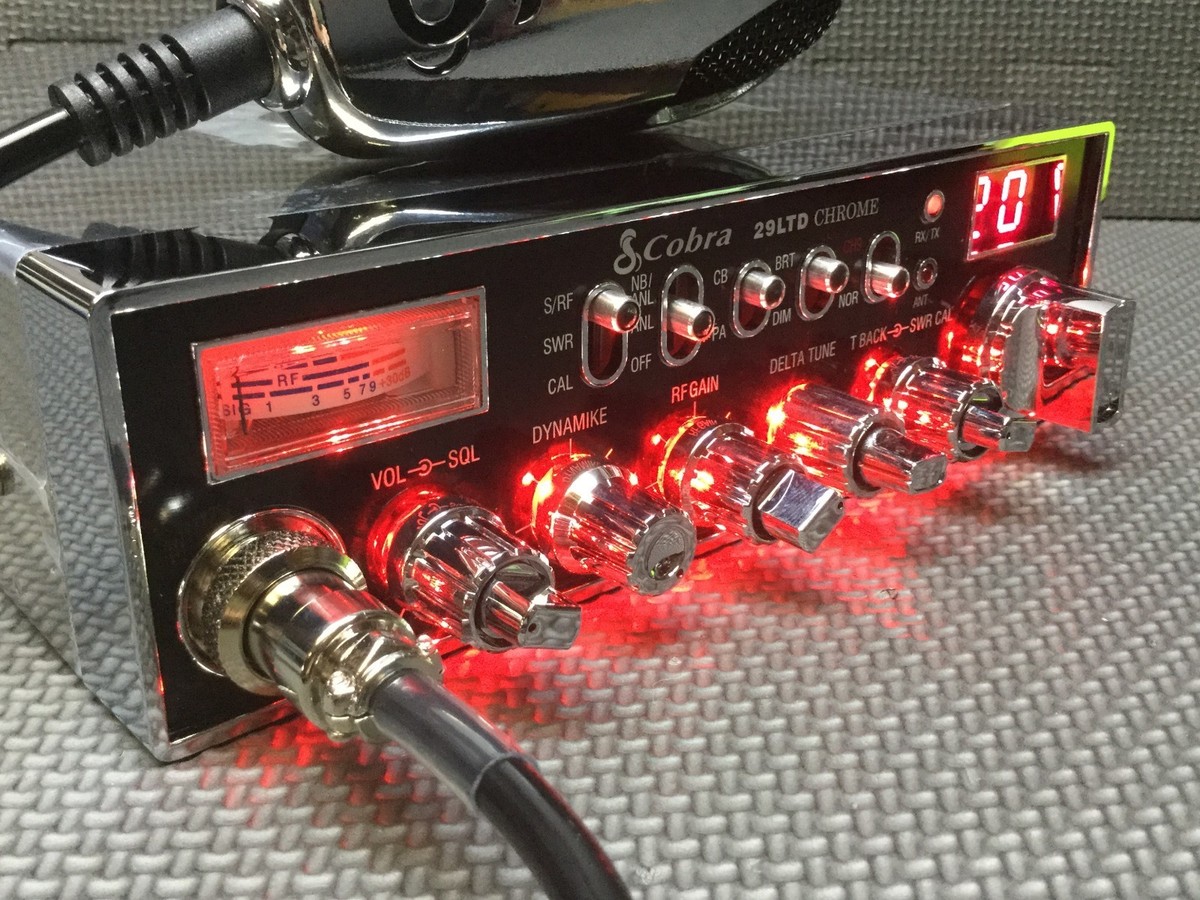 Cobra 29 Chrome - Red Light edition - PERFORMANCE TUNE + RECEIVE