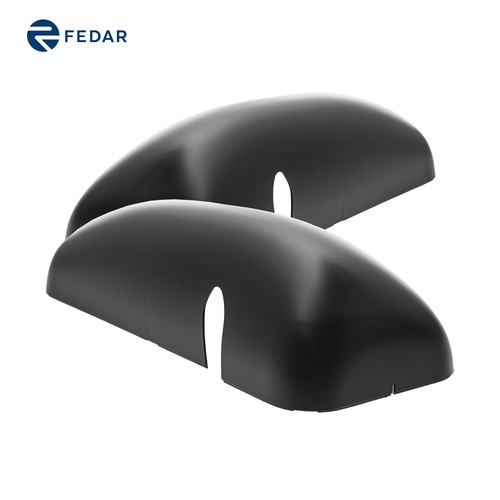 Door Mirror Cover Black For 2008-2016 Kenworth T660 T600 T370 T170 Pair - Picture 4 of 6