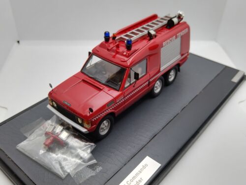 Range Rover Carmichael Commando Fire Tender 6x4 1972 Matrix 1/43. Extremadamente raro - Imagen 10 de 21
