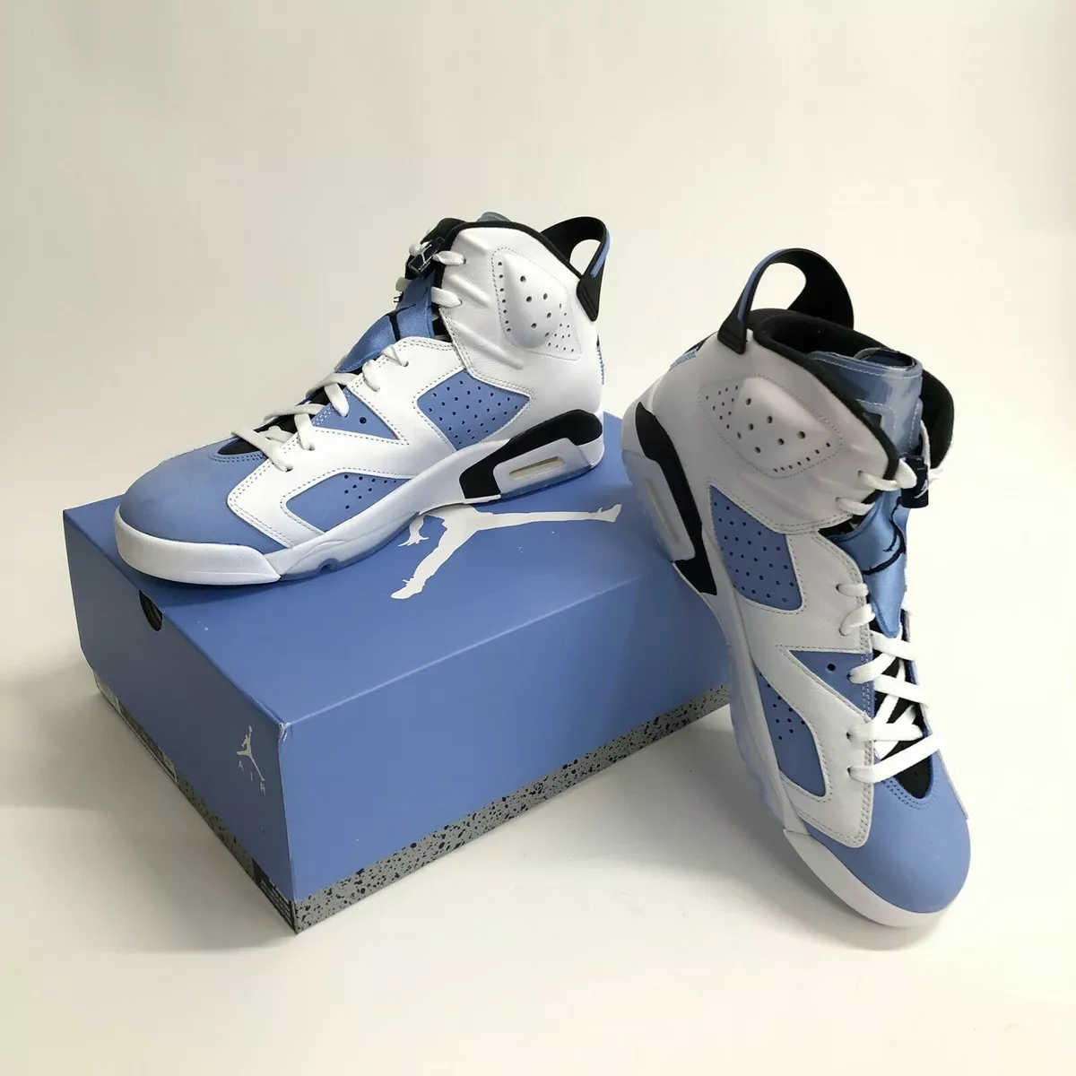 2022 Nike Air Jordan 6 VI Retro UNC White 4-14 University Blue