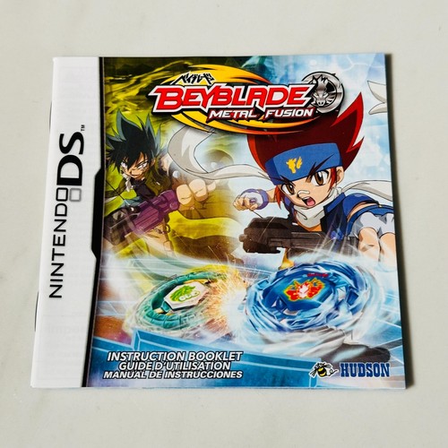 Beyblade Metal Fusion per Nintendo DS - **SOLO MANUALE - NO GIOCO** - Foto 4 di 5