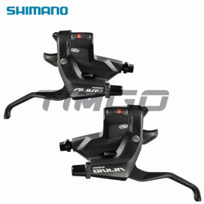 OEM Shimano Alivio M430 3x9-Speed Brake/Shift Lever Set Black