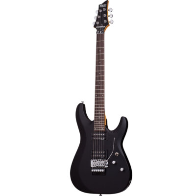 Schecter C-6 Deluxe FR Satin Black