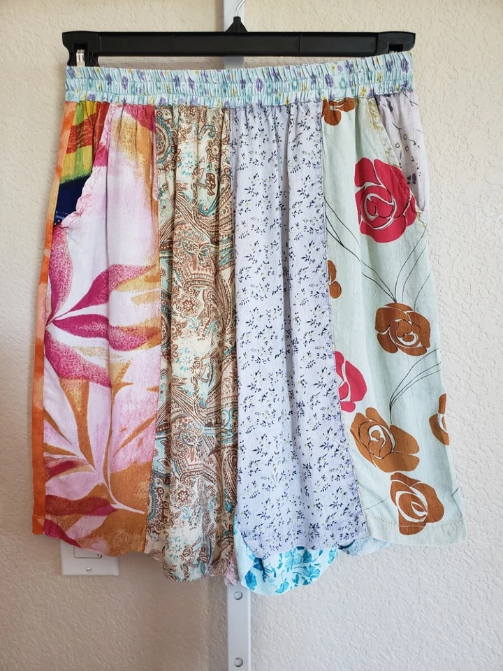 Ropa Sacred Threads Rayón Vintage Corto (1811) Defecto Foto 4 de 4