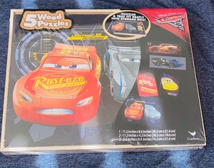 disney cars wooden puzzle