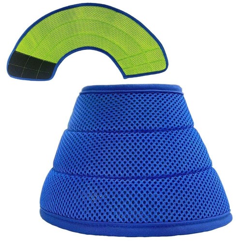 Pet Dog Cat Adjustable Elizabethan Collar Soft E Collar Cone Healing Recovery AU - Picture 13 of 22
