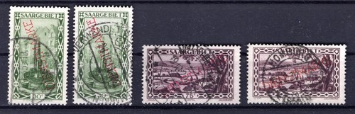 Saar Service 26a,B 28a,B Impeccable Stamped (80171