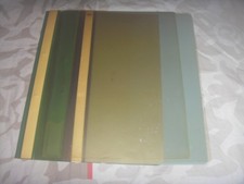 In good condition 3 Clear plastic holder / file *sale *Free Post