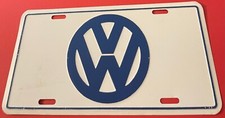 Vintage VW Volkswagen Booster License Plate Bus Beetle