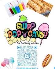  HIRE ONLY Double 12L Slush machine, Popcorn, Candyfloss, Waffles plus more