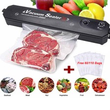 Vacuum Food Sealer Machine Automatic Manual Vacum Sealer Dry/Wet+ 60/110 Bags