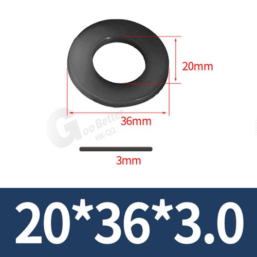 Unterlegscheiben DIN 125 Kunststoff Polyamid PVC M2 - M24 Beilagescheibe ISO7089 - Bild 117 von 121