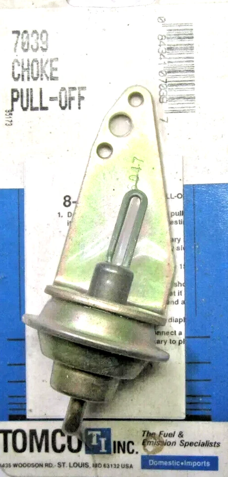 Choke Pull-Off, Tomco 7039 para DISEÑO DE TRES AÑOS!! Oldsmobile, 1971-1973 Foto 2 de 2