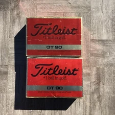 2pack Of New in Box Titleist DT 90 11 Golf Balls Boxes Slightly damaged